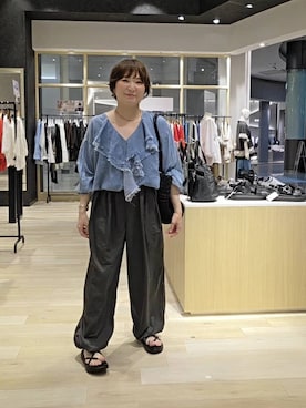 SUZUKA さん（レディース・154cm）の春コーディネート