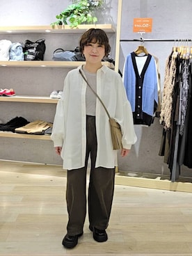 SUZUKA さん（レディース・154cm）の冬コーディネート