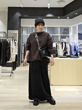 SUZUKA さん(レディース・154cm)の秋コーディネート