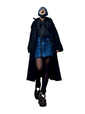 「GAP（ギャップ）のアイテム（スカート）」を使った、もかさん（レディース・158cm）の秋コーディネート