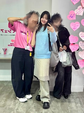 もかさん（レディース・159cm）の春コーディネート