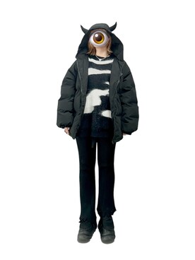「grounds（グラウンズ）のアイテム」を使った、もかさん（骨格ウェーブ・レディース・158cm）の冬コーディネート