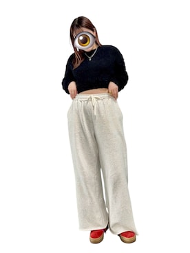 「アイテム（ネックレス）」を使った、もかさん（レディース・159cm）の冬コーディネート