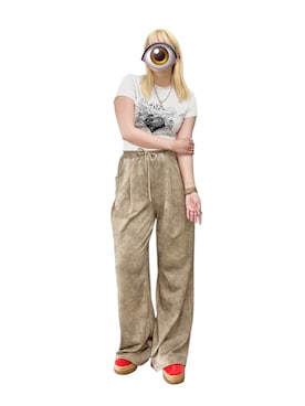 「アイテム（スウェットパンツ）」を使った、もかさん（レディース・159cm）の秋コーディネート