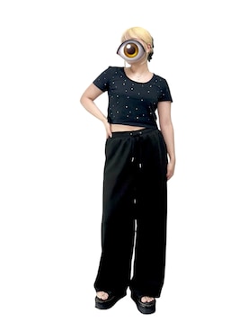 「PRADA（プラダ）のアイテム（アクセサリー）」を使った、もかさん（骨格ウェーブ・レディース・159cm）の夏コーディネート