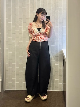 もかさん(レディース・159cm)の夏コーディネート
