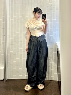 もかさん(レディース・159cm)の夏コーディネート