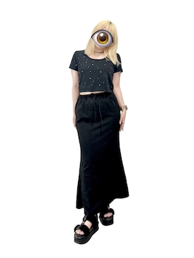 「Dr. Martens（ドクターマーチン）のアイテム」を使った、もかさん（骨格ウェーブ・レディース・159cm）の夏コーディネート