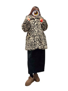 「SHAGGIE（シャギー）のアイテム」を使った、もかさん（レディース・159cm）の冬コーディネート