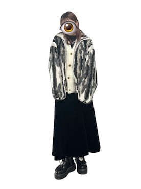 「CUBE SUGAR（キューブシュガー）のアイテム」を使った、もかさん（レディース・159cm）の冬コーディネート