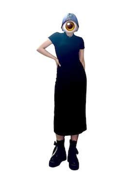 「Dr. Martens（ドクターマーチン）のアイテム」を使った、もかさん（骨格ウェーブ・レディース・158cm）の春コーディネート