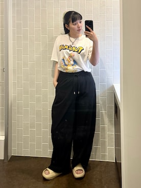 もかさん(レディース・159cm)の夏コーディネート