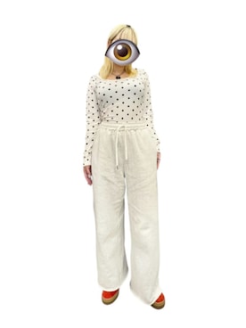 「アイテム（スウェットパンツ）」を使った、もかさん（レディース・159cm）の秋コーディネート