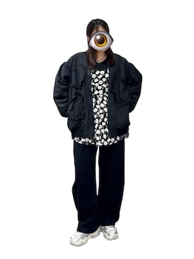 「Candy Stripper（キャンディストリッパー）のアイテム」を使った、もかさん（レディース・159cm）の春コーディネート