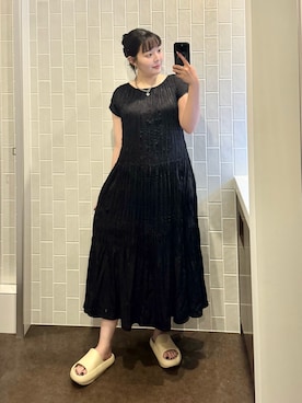 もかさん(レディース・159cm)の夏コーディネート