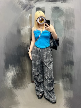 もかさん（レディース・159cm）の夏コーディネート