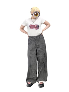「Dr. Martens（ドクターマーチン）のアイテム」を使った、もかさん（レディース・159cm）の秋コーディネート