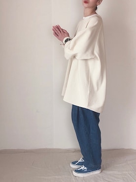 「SUUNTO（スント）のアイテム（アナログ腕時計）」を使った、はなこさん（レディース・160cm）の夏コーディネート