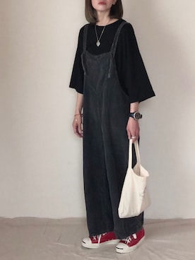 「SUUNTO（スント）のアイテム（アナログ腕時計）」を使った、はなこさん（レディース・160cm）の春コーディネート