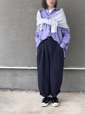 「TICCA（ティッカ）のアイテム（トップス）」を使った、はなこさん（レディース・160cm）の冬コーディネート