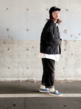 「INFIELDER DESIGN（インフィールダーデザイン）のアイテム」を使った、はなこさん（レディース・160cm）の冬コーディネート