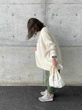 「SUUNTO（スント）のアイテム（アナログ腕時計）」を使った、はなこさん（レディース・160cm）の夏コーディネート