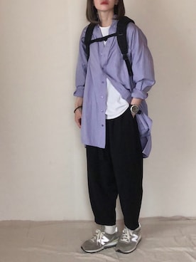 「TICCA（ティッカ）のアイテム（トップス）」を使った、はなこさん（レディース・160cm）の春コーディネート