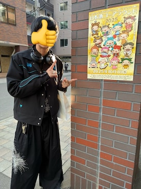 「Needles（ニードルス）のアイテム」を使った、isseiさん（メンズ・170cm）の冬コーディネート