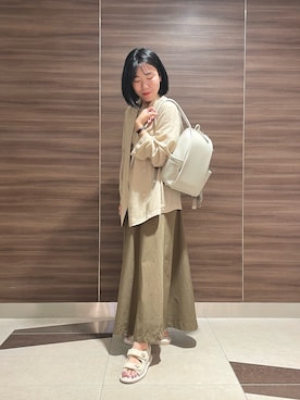 「Rougevif」｜「アイテム（ジャケット/アウター）」を使った、imai＊さん（レディース・161cm）の春コーディネート