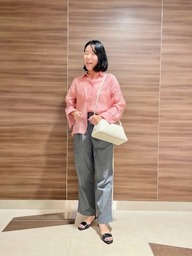 「Rougevif」｜「アイテム（サンダル）」を使った、imai＊さん（レディース・161cm）の春コーディネート