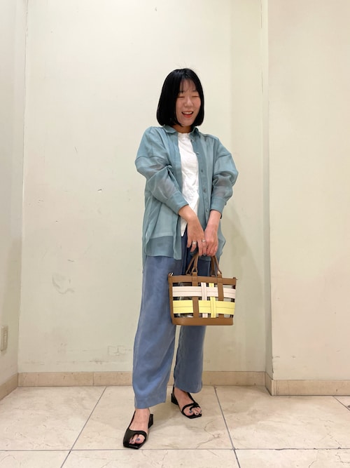 セール】Colatti/配色クリア2WAYトートBAG（ハンドバッグ