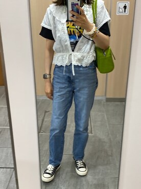 𝔄𝔜𝔄𝔎𝔄さん(レディース・158cm)の秋コーディネート