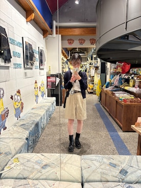 「agnes b.（アニエスベー）のアイテム」を使った、ちきのんさん（レディース・157cm）の夏コーディネート