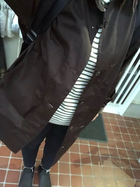 「Dickies（ディッキーズ）のアイテム（その他アウター）」を使った、stkさん（レディース・159cm）の秋コーディネート