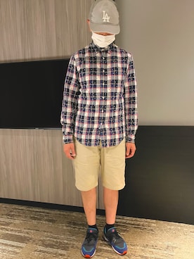 「GITMAN BROS.（ギットマンブラザーズ）のアイテム」を使った、h299hiroさん（メンズ・174cm）の春コーディネート