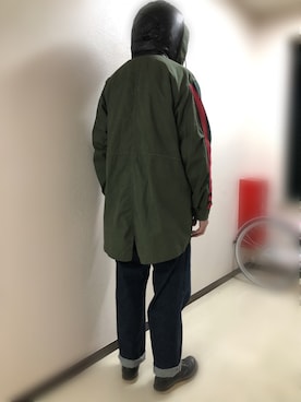 「WHIZLIMITED（ウィズリミテッド）のアイテム（ジャケット/アウター）」を使った、h299hiroさん（メンズ・174cm）の冬コーディネート