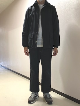 「A.P.C.（アーペーセー）のアイテム（スウェット）」を使った、h299hiroさん（メンズ・174cm）の秋コーディネート