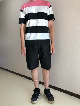 「LET IT RIDE（レットイットライド）のアイテム」を使った、h299hiroさん（メンズ・174cm）の夏コーディネート