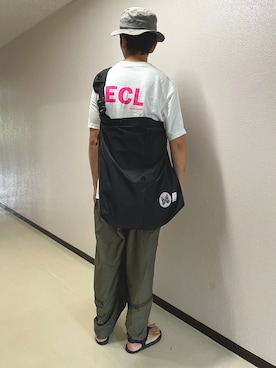 「BRIEFING（ブリーフィング）のアイテム」を使った、h299hiroさん（メンズ・174cm）の秋コーディネート