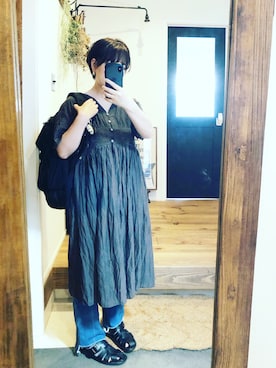 「JOURNAL STANDARD relume（ジャーナルスタンダード　レリューム）のアイテム（ワンピース/ドレス）」を使った、aoiさん（レディース・159cm）の春コーディネート