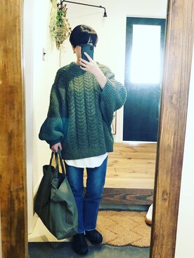 aoiさん（レディース・159cm）の秋コーディネート