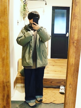 aoiさん（レディース・159cm）の冬コーディネート