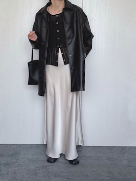 「レディースファッション」｜Chisato  さん（レディース・158cm）の秋コーディネート