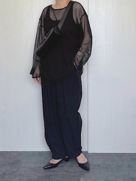 「lesperance（レスぺランス）のアイテム」を使った、Chisato  さん（レディース・158cm）の夏コーディネート