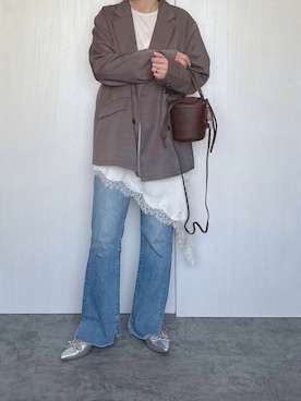 Chisato  さん（レディース・158cm）の春コーディネート