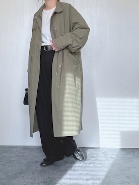 「Anss.me（アンスミー）のアイテム（ジャケット/アウター）」を使った、Chisato  さん（レディース・158cm）の冬コーディネート