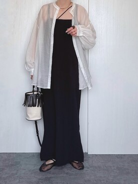 「lesperance（レスぺランス）のアイテム」を使った、Chisato  さん（レディース・158cm）の夏コーディネート