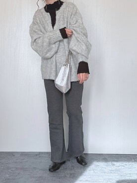 「Anss.me（アンスミー）のアイテム」を使った、Chisato  さん（レディース・158cm）の秋コーディネート