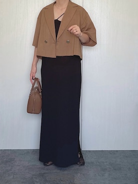 「lesperance（レスぺランス）のアイテム」を使った、Chisato  さん（レディース・158cm）の秋コーディネート