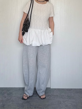 「lesperance（レスぺランス）のアイテム」を使った、Chisato  さん（レディース・158cm）の夏コーディネート